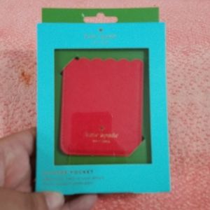 BNIB Kate Spade Cell Phone Sticker Pocket